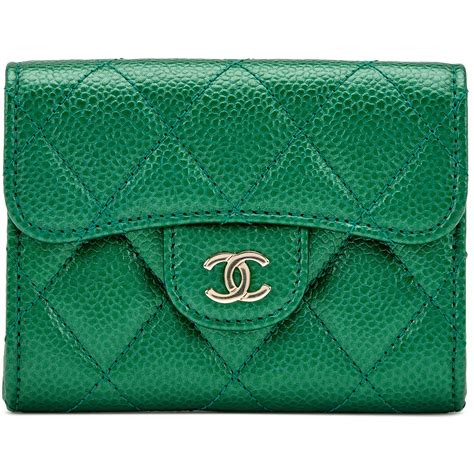 chanel boy card holder green|Chanel card holder price.